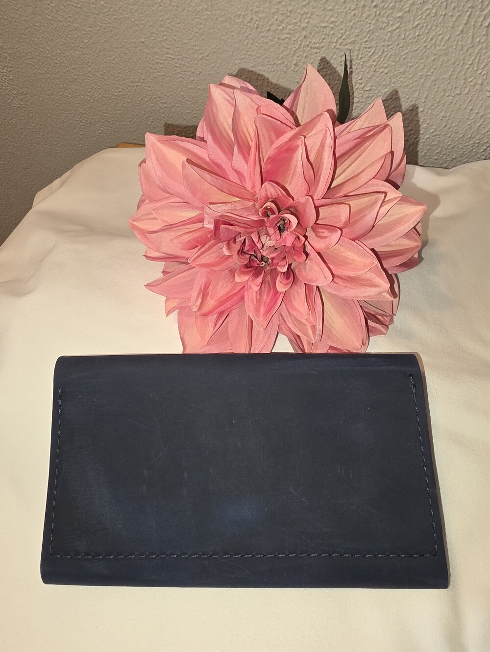 Portland Leather Blue Rancher Wallet - Picture 3 of 8